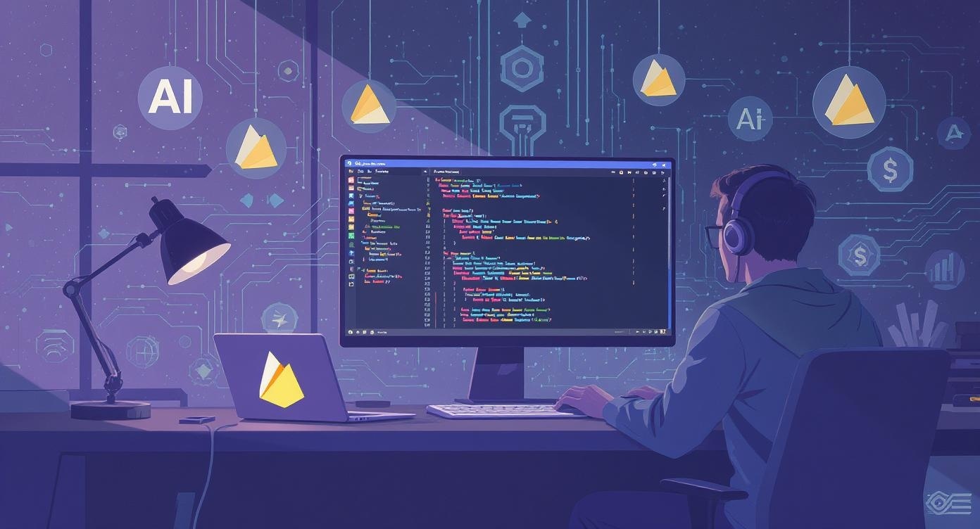 Modern web development workspace