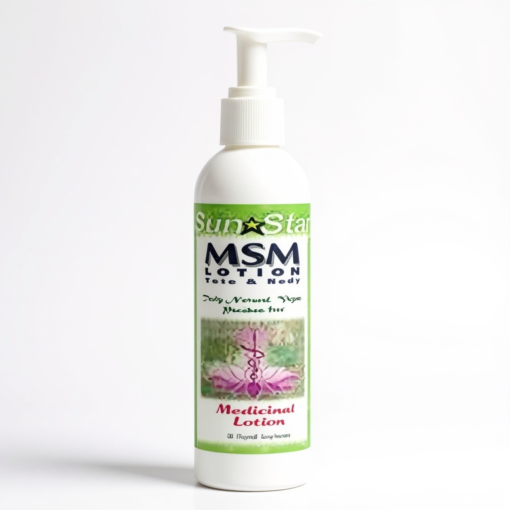 MSM Medicinal Lotion with Tea Tree Oil