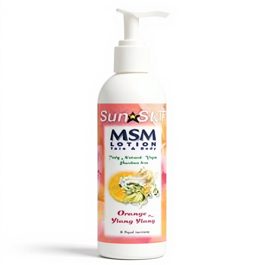 MSM Orange Ylang Ylang Lotion
