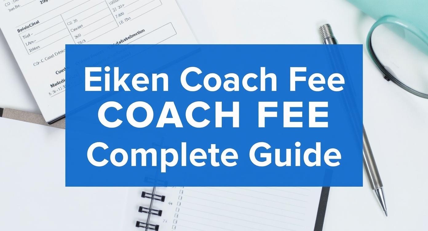 英検コーチ料金完全ガイド