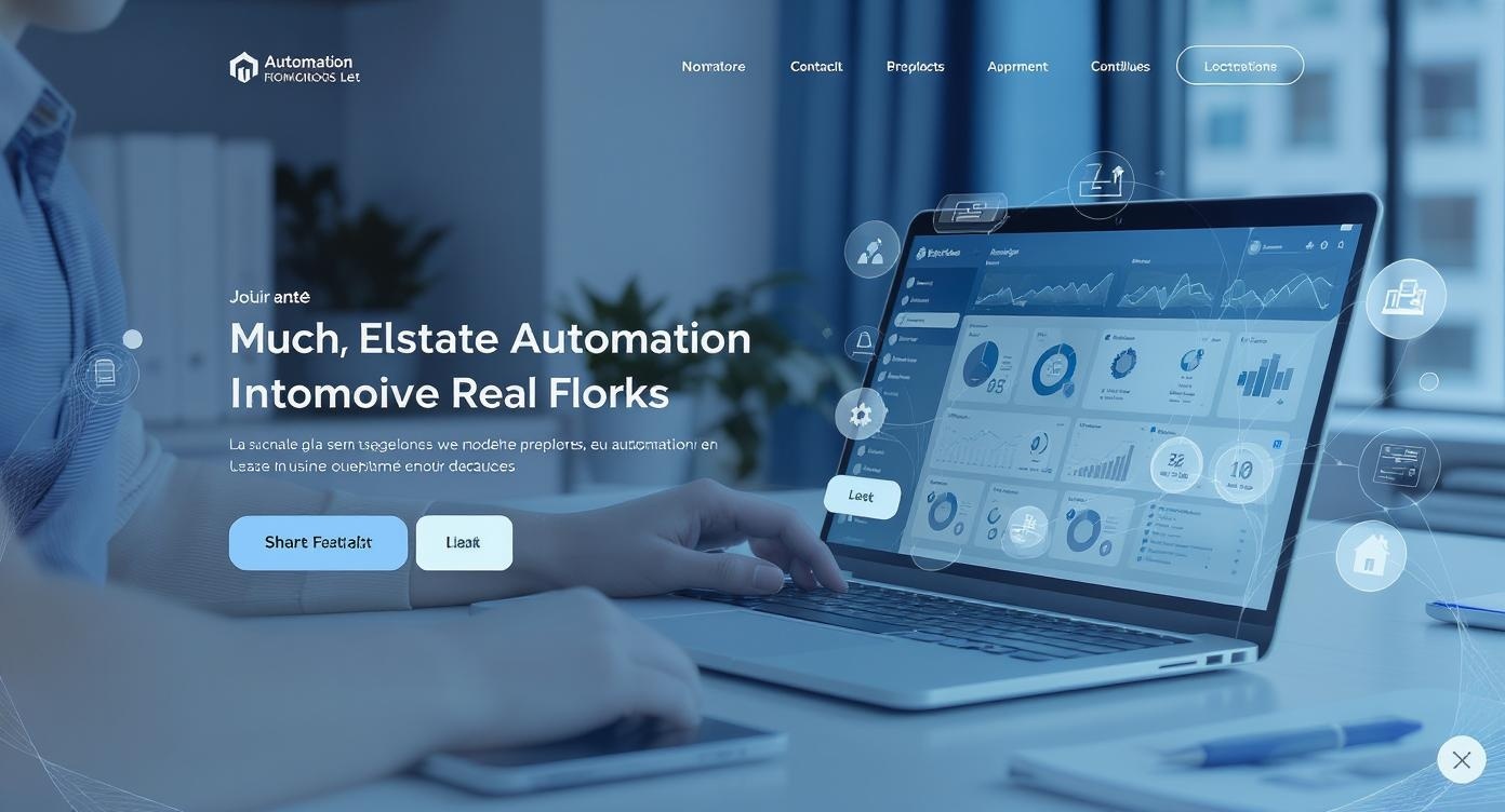 Agent immobilier utilisant des outils d'automatisation