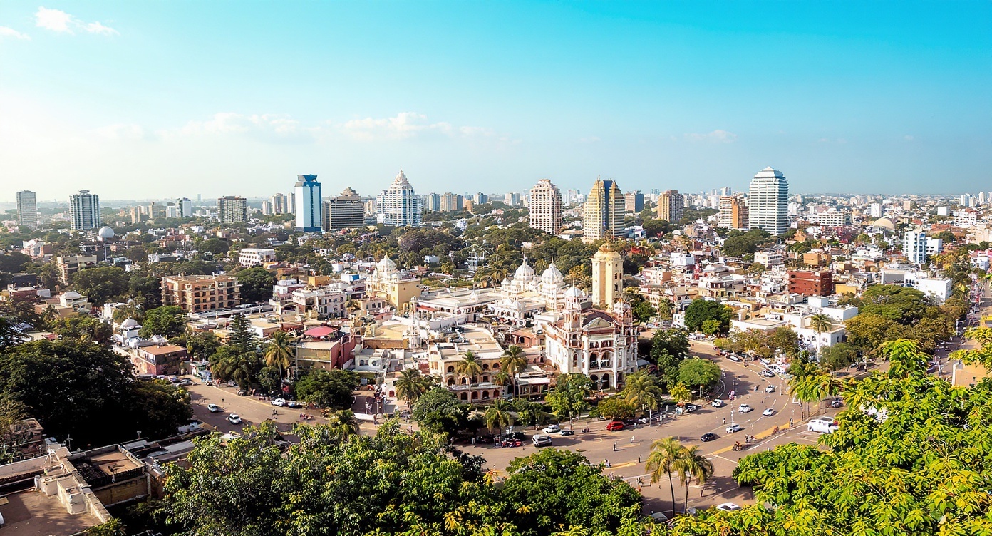 Beautiful view of Navsari city