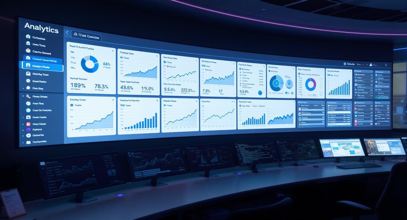 Dashboard de analytics
