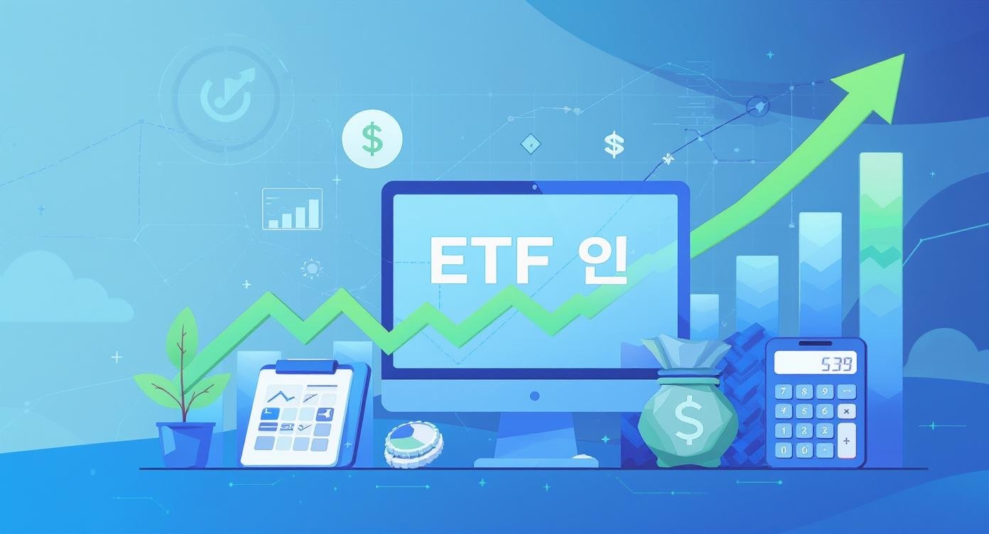 퇴직연금 ETF 투자 전략 개념도