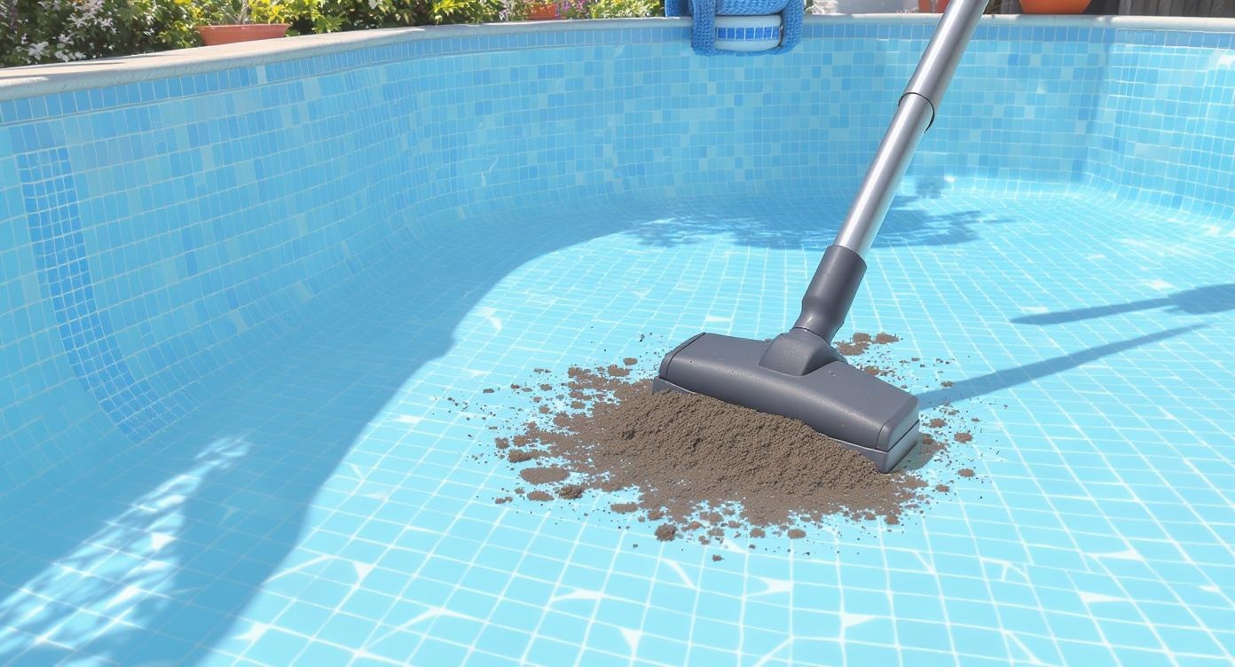 Aspiração de piscina