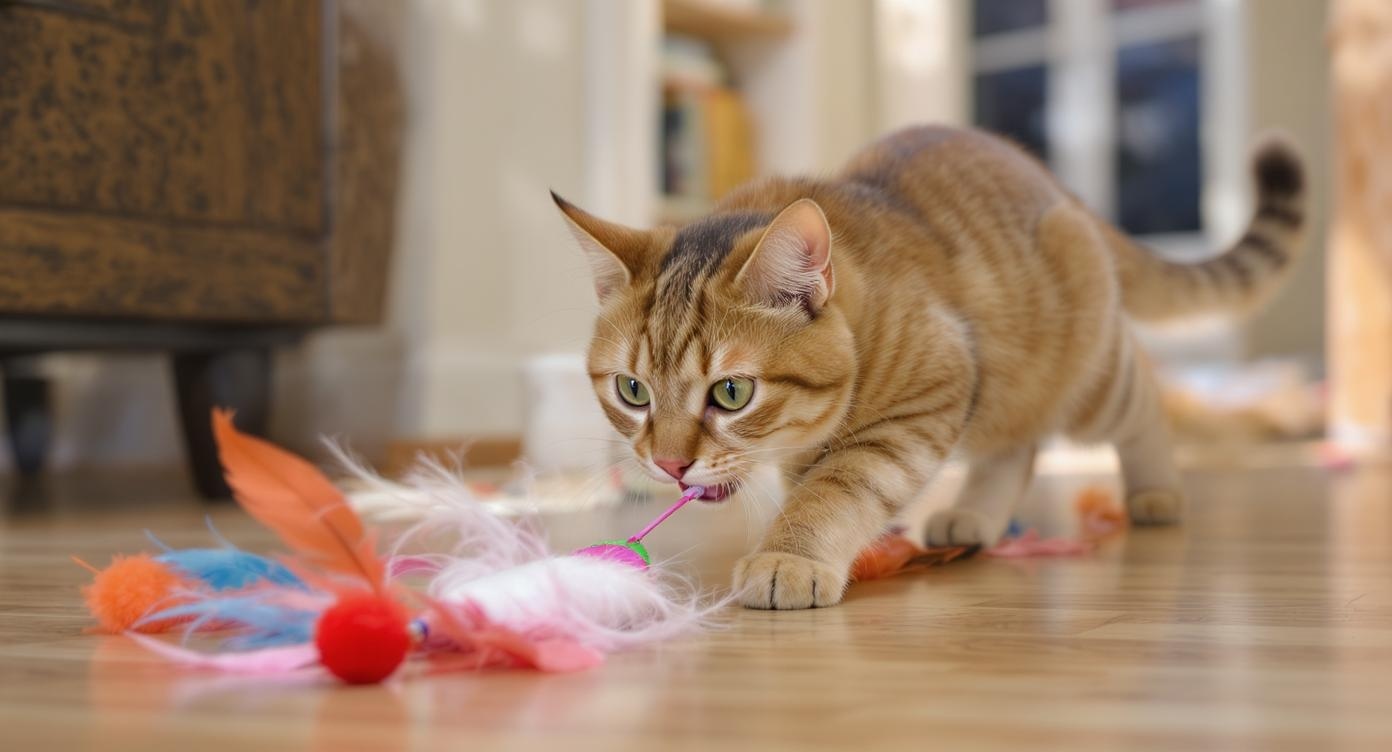 狩猟本能を刺激する遊び