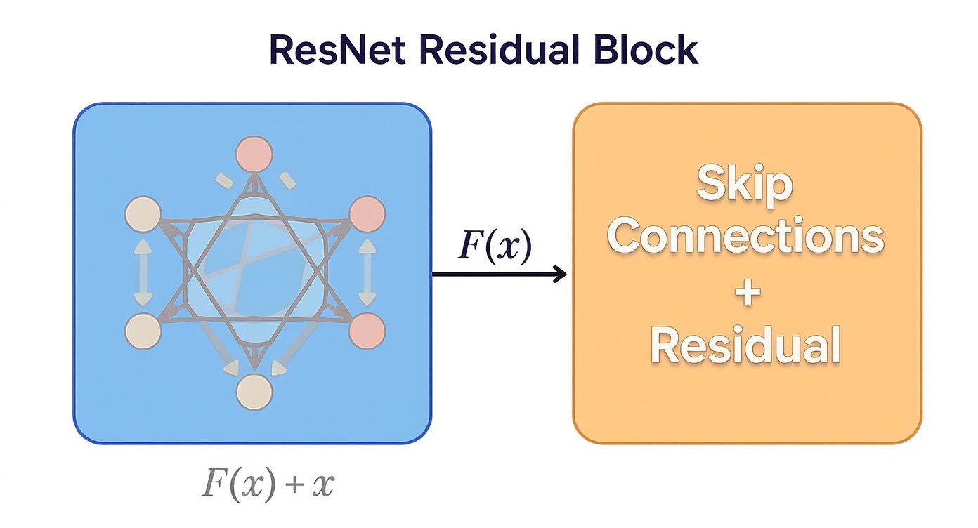 ResNet残差块结构图解
