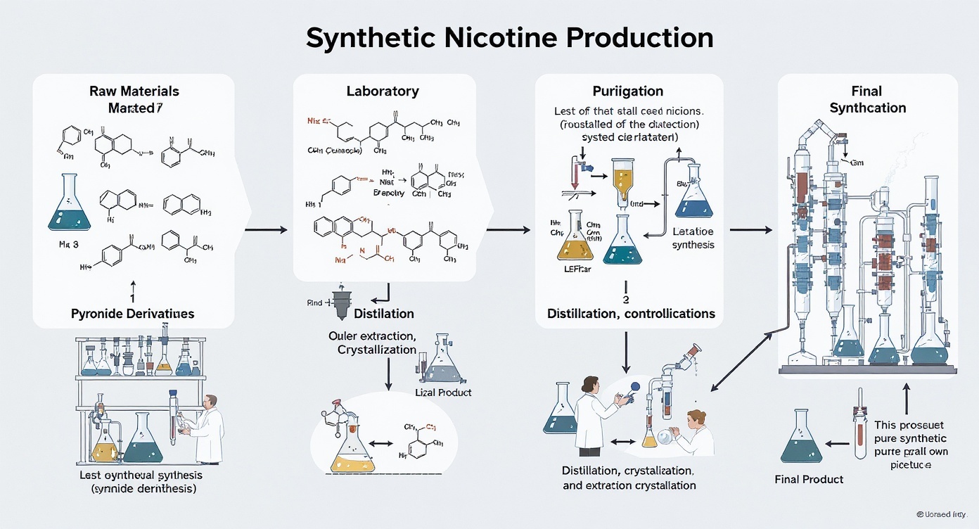 Synthetic Nicotine Production Process