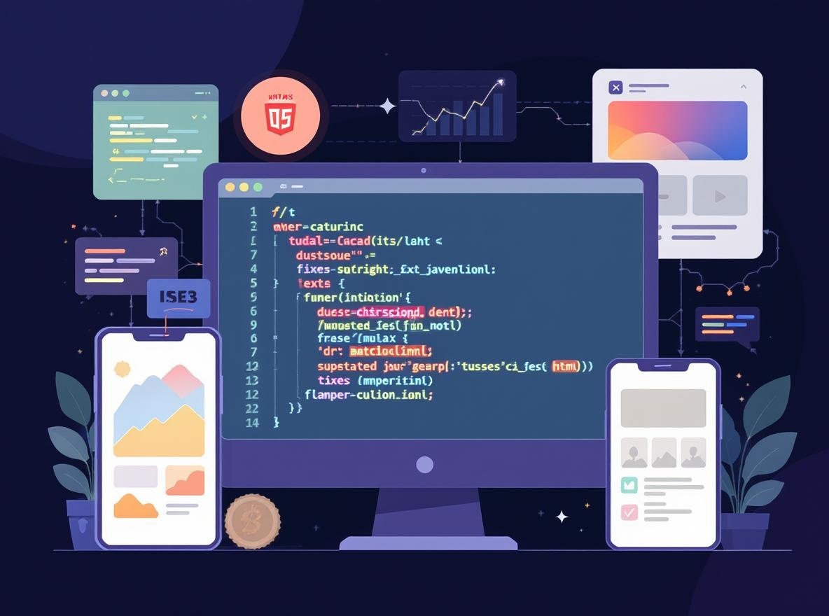 Frontend development illustration