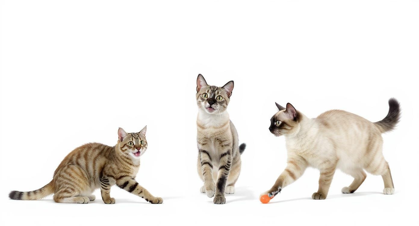 活発で運動好きな猫種