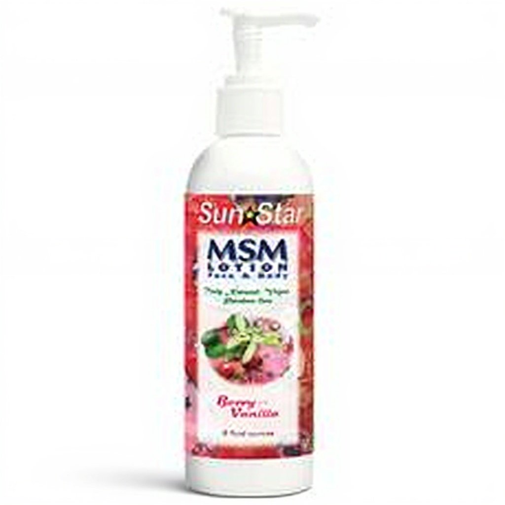 MSM Berry Vanilla Lotion