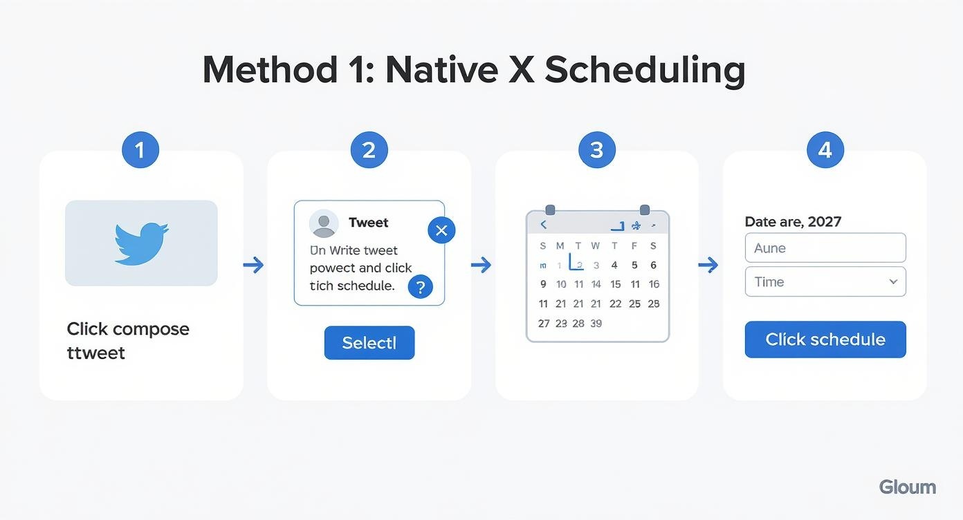 Native X Scheduling Workflow