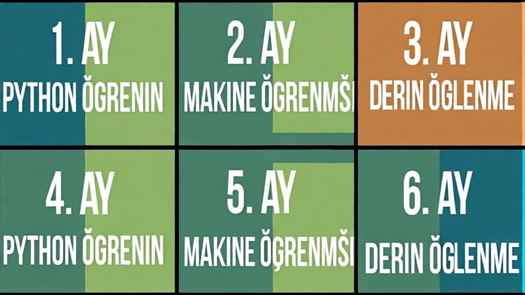 6 Aylık AI Öğrenme Yol Haritası
