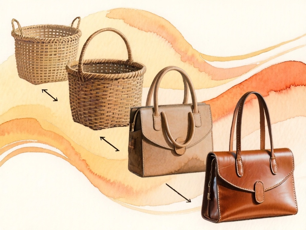 柳行李から現代鞄への進化の過程