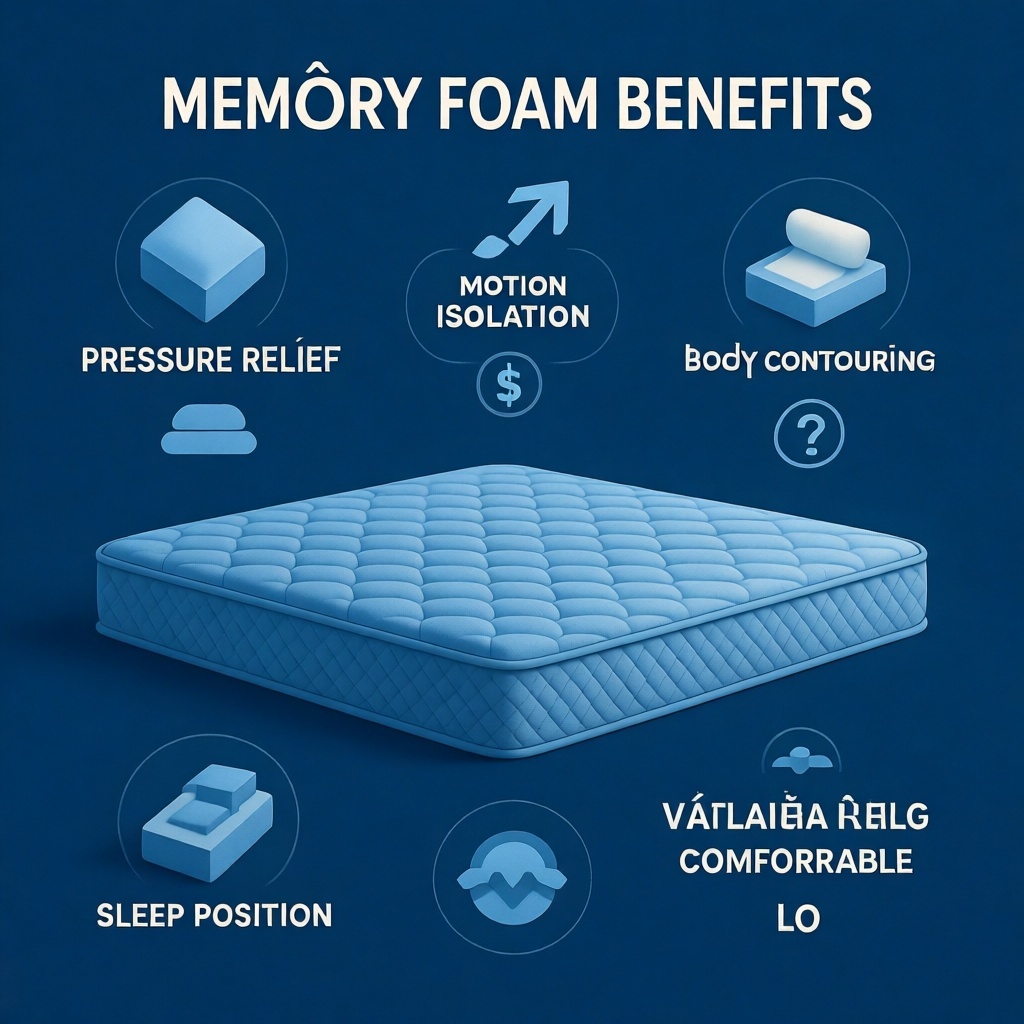 Lợi ích của đệm memory foam