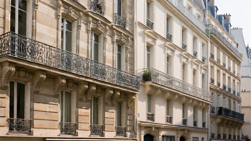 Café parisien typique avec façade traditionnelle