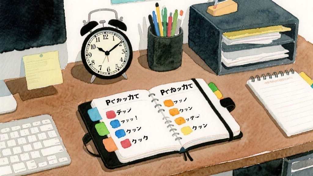 時間管理セクション画像