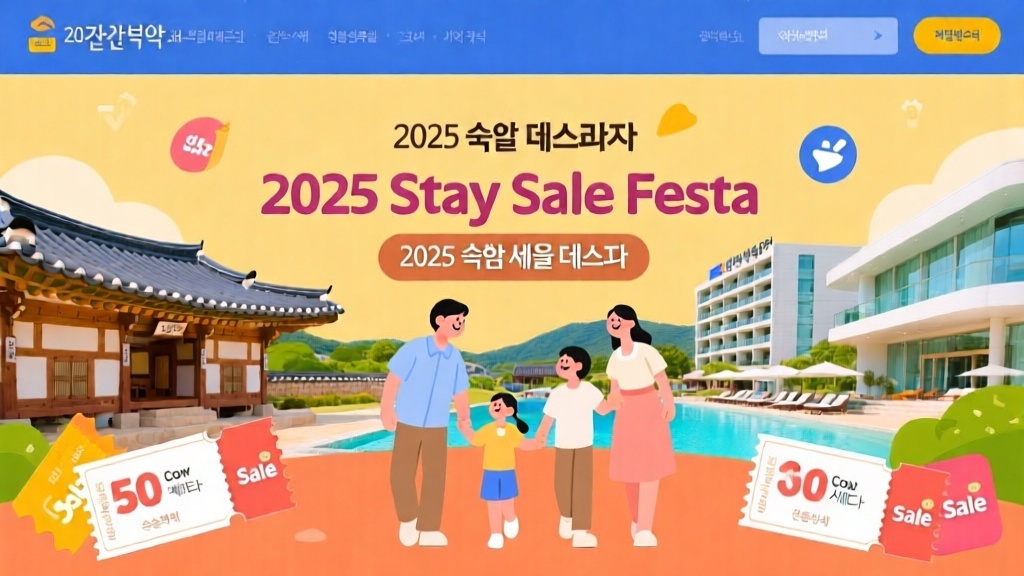 2025 숙박 세일 페스타 메인 이미지
