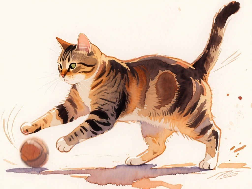 成猫の活動イメージ