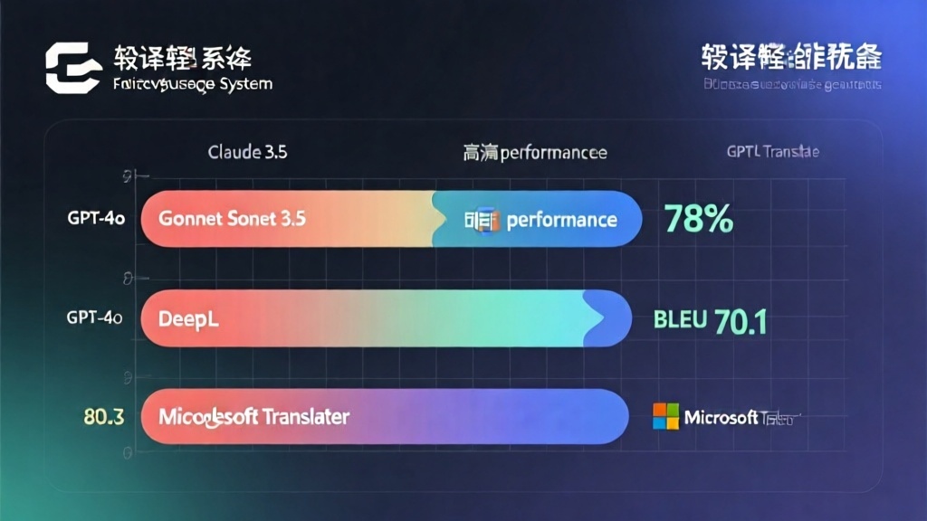翻译系统性能对比