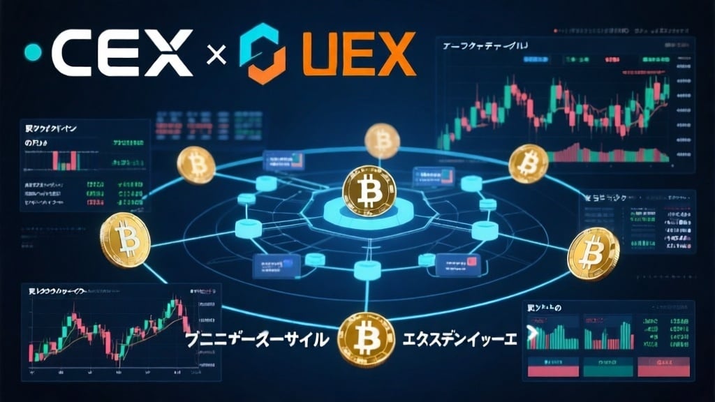 次世代暗号通貨取引所の概念図