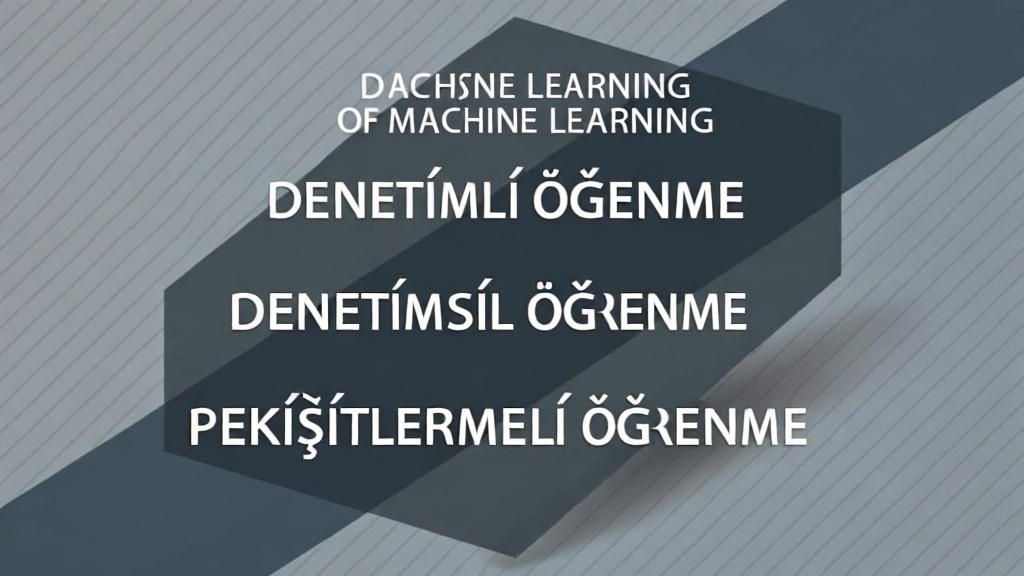 Makine Öğrenmesi Türleri İnfografik
