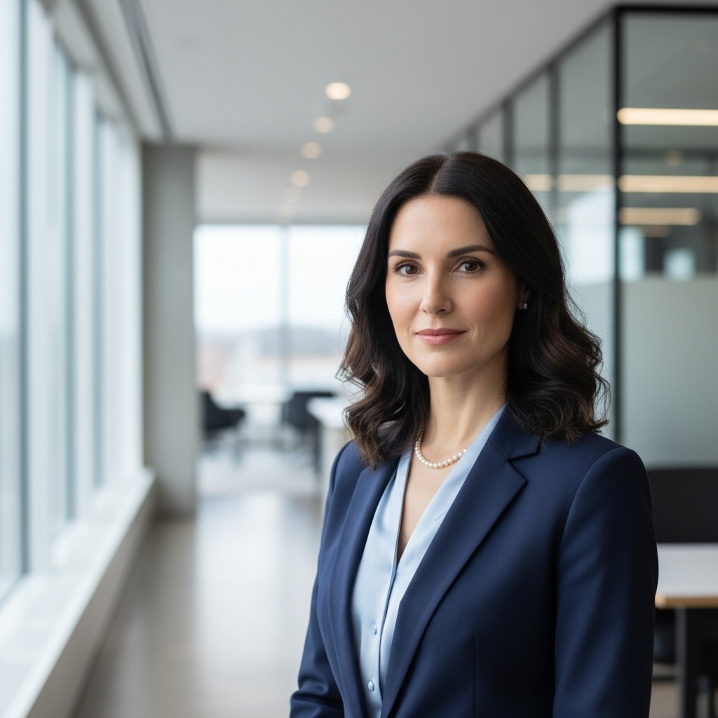 Professional headshot example