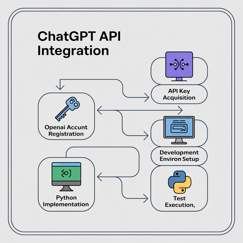 ChatGPT API連携フロー図