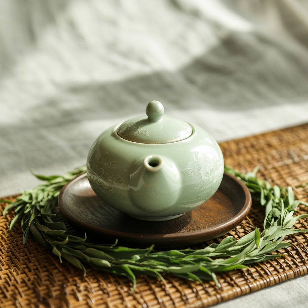 전통 녹차 다기세트