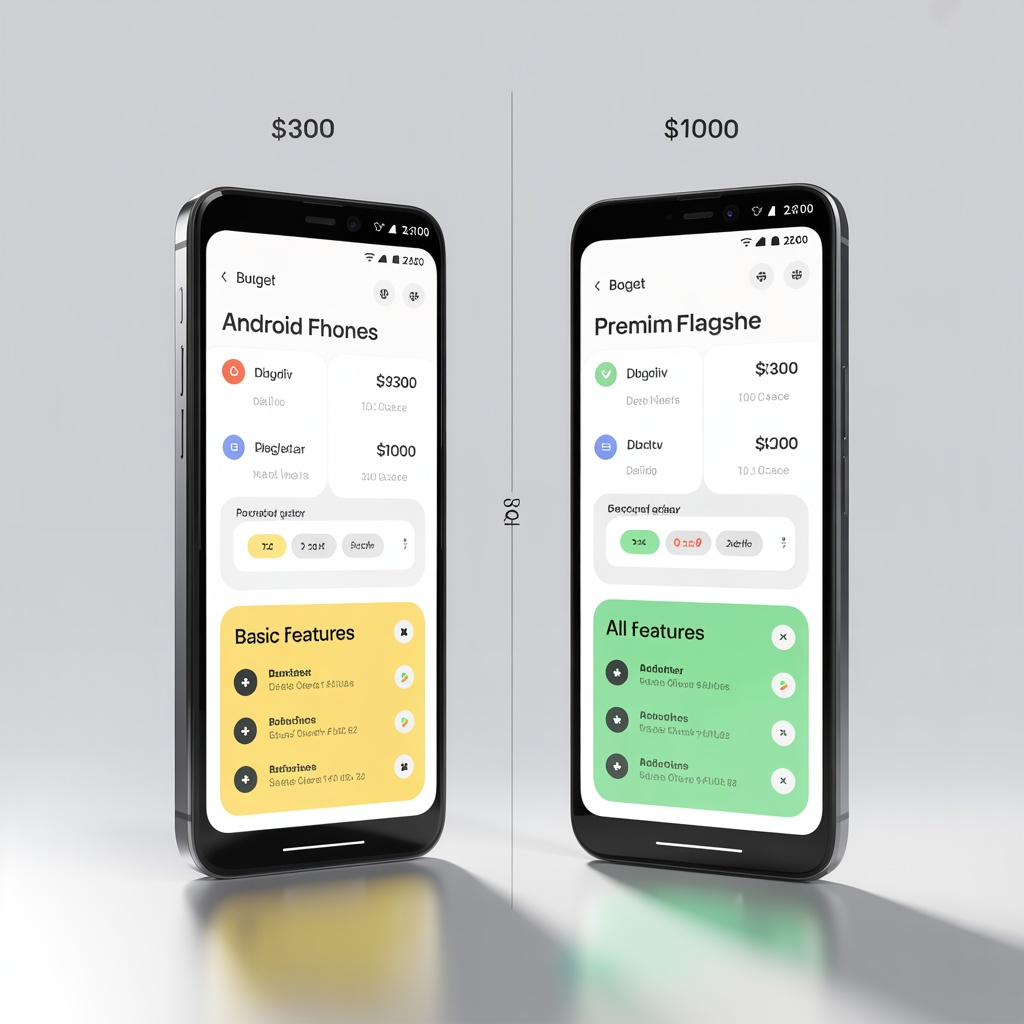 Budget vs premium Android phone smart glasses compatibility