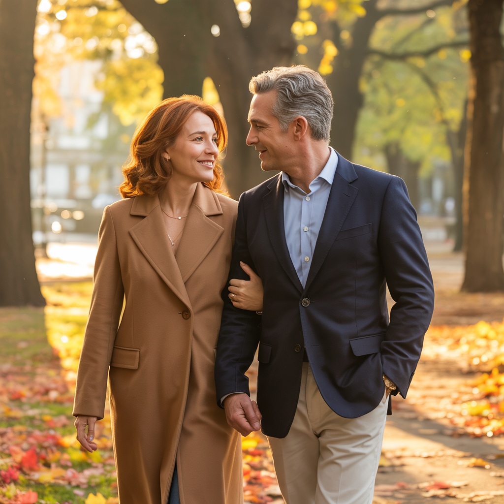 Mature couple dating