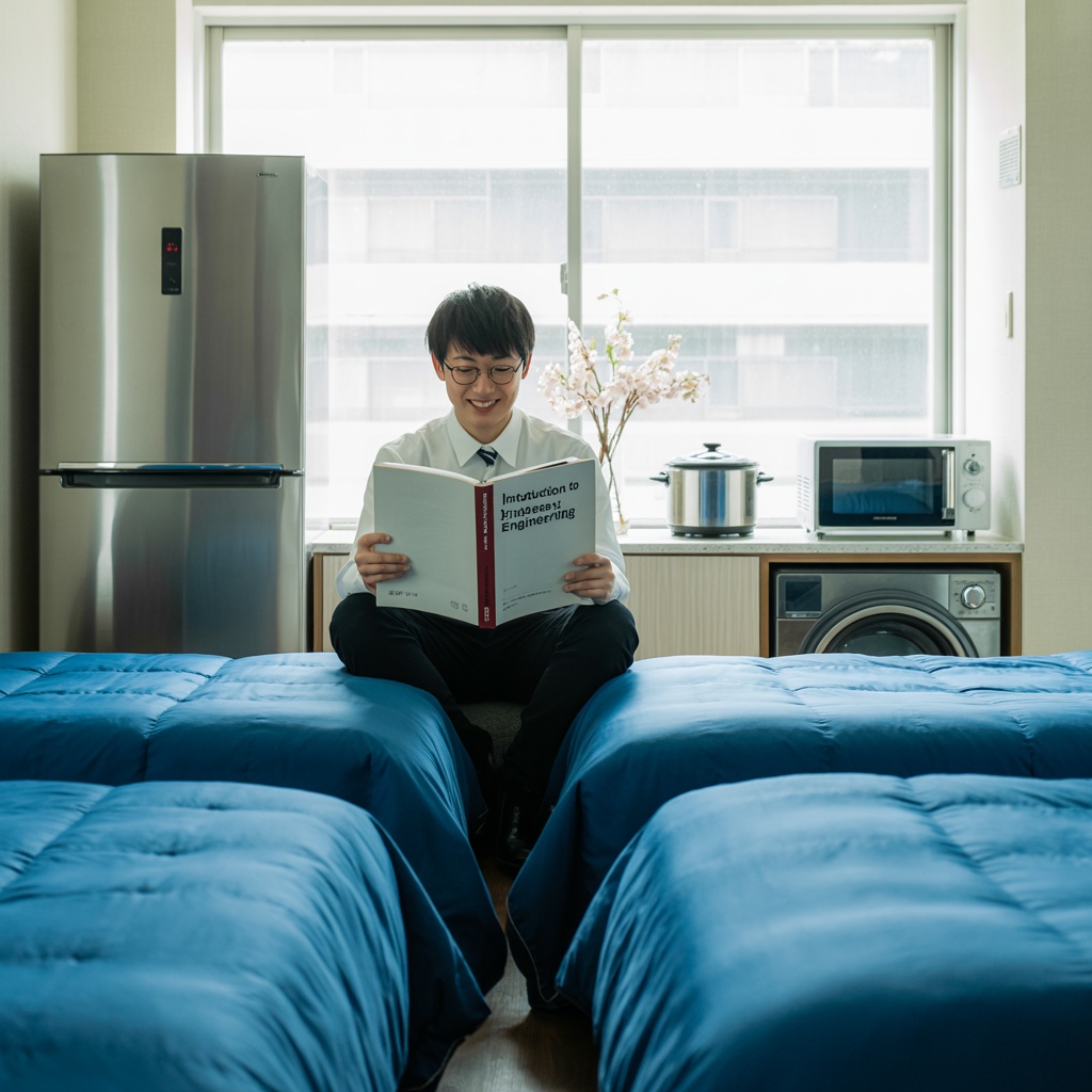 技能実習生が快適に過ごす社宅の様子