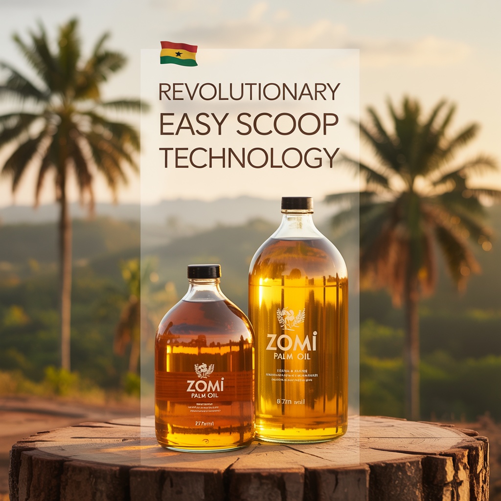 Zomi Palm Oil with Easy Scoop Technology