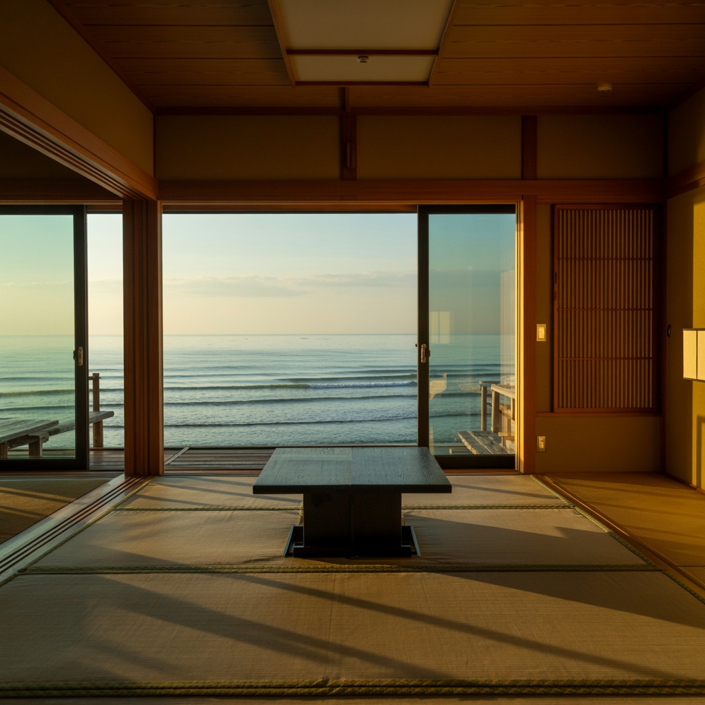 オーシャンビューの客室