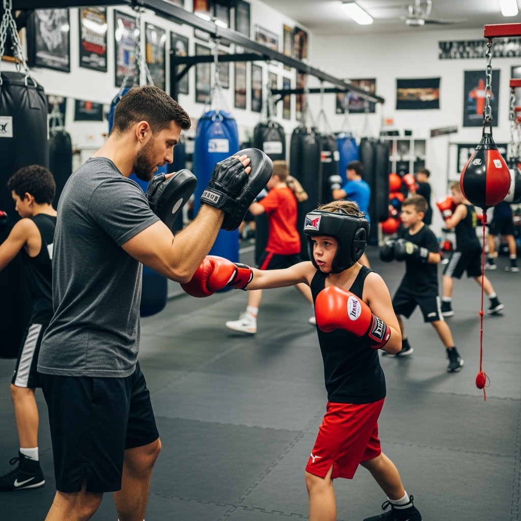 Youth Boxers Ages 8-12