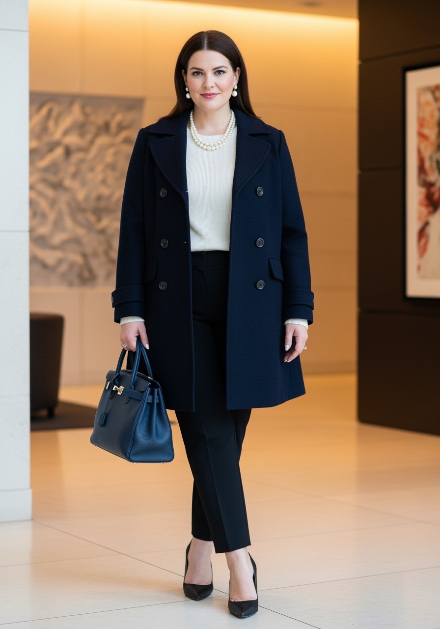 Classic Pea Coat Timeless Appeal