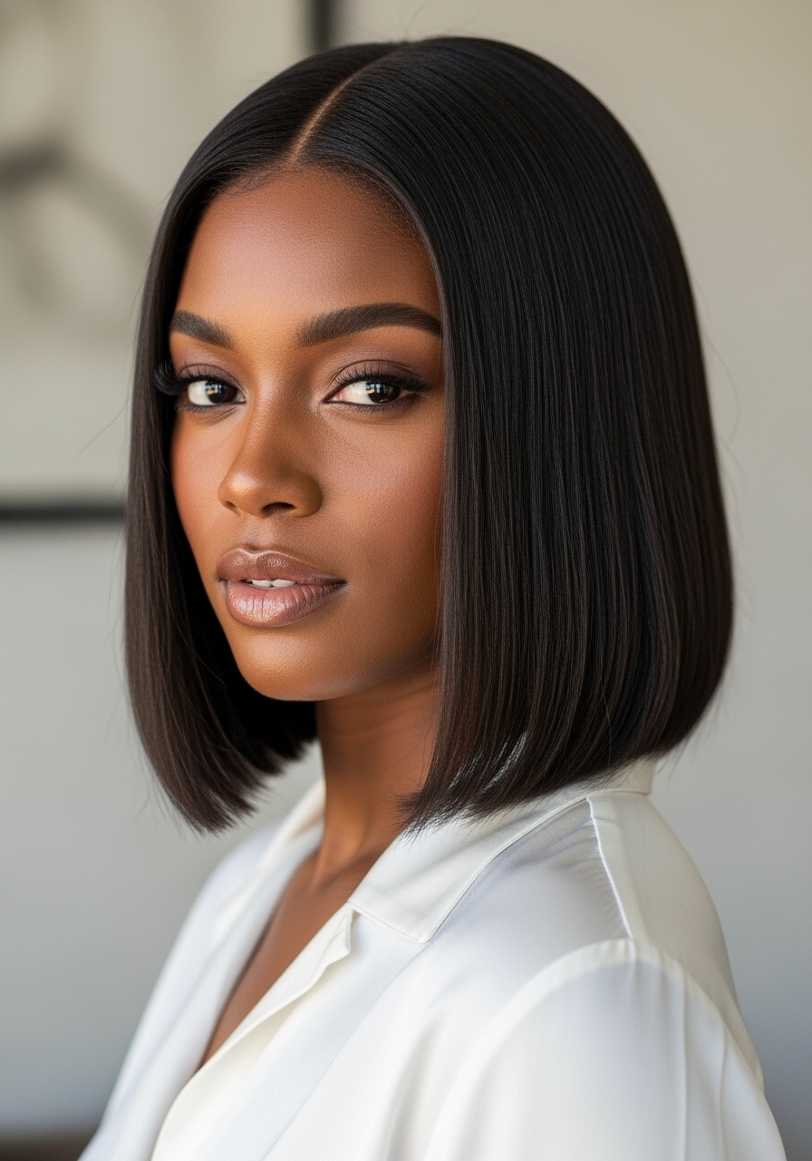 Modern Blunt Bob