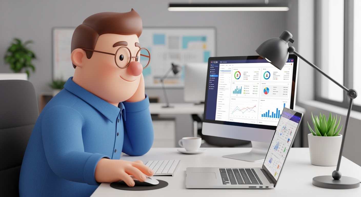 CRM 사용하는 직장인