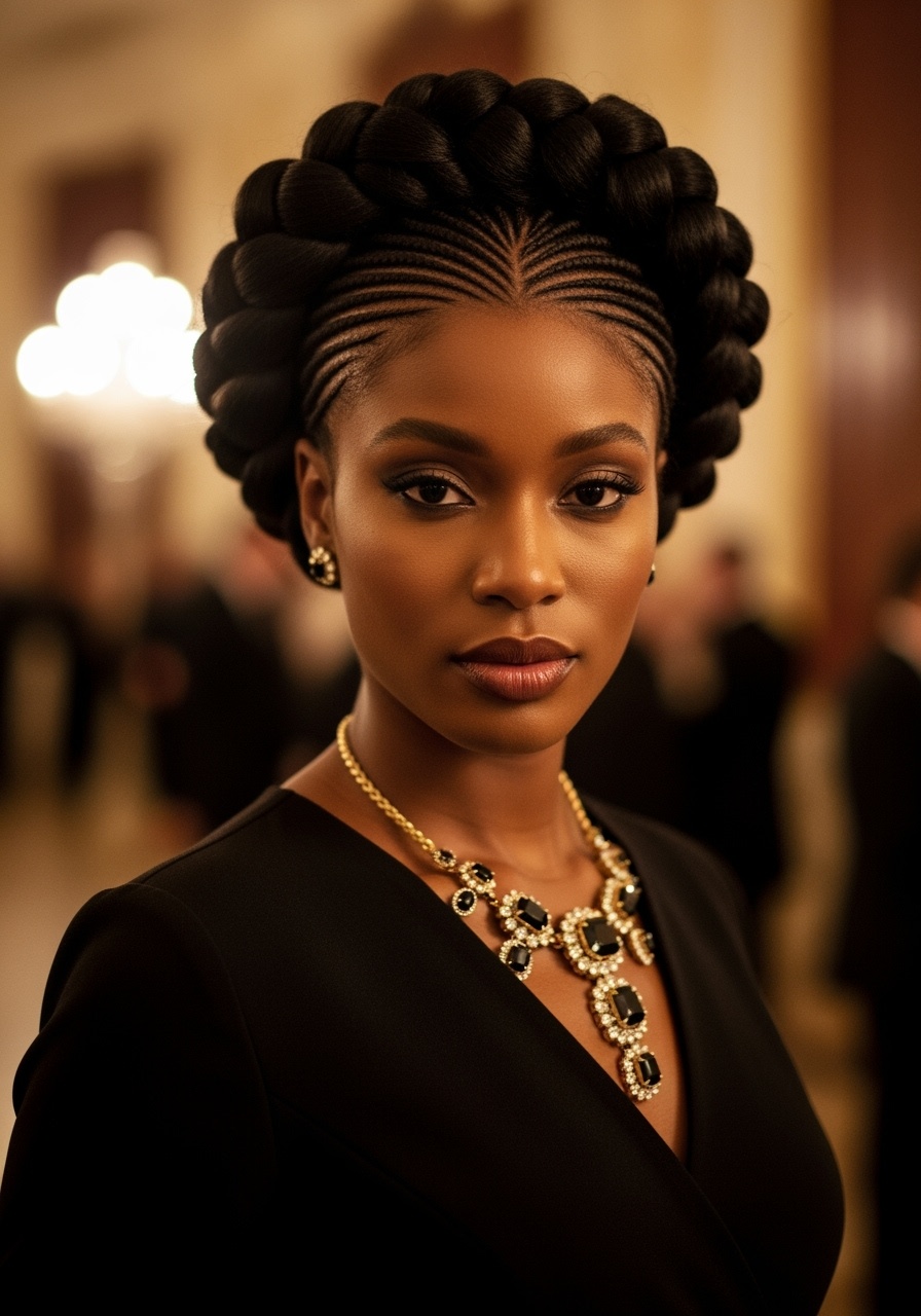 Protective Crown Braid