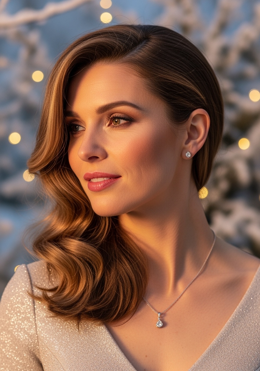 Romantic Low Waves with Side Sweep