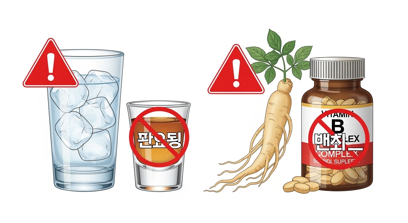 토양체질에 해로운 음식