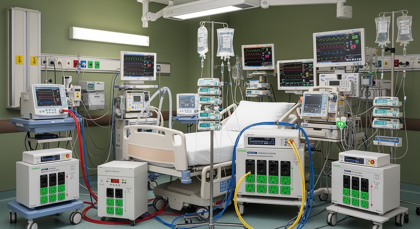 Critical Care ICU with Medical Power Backup
