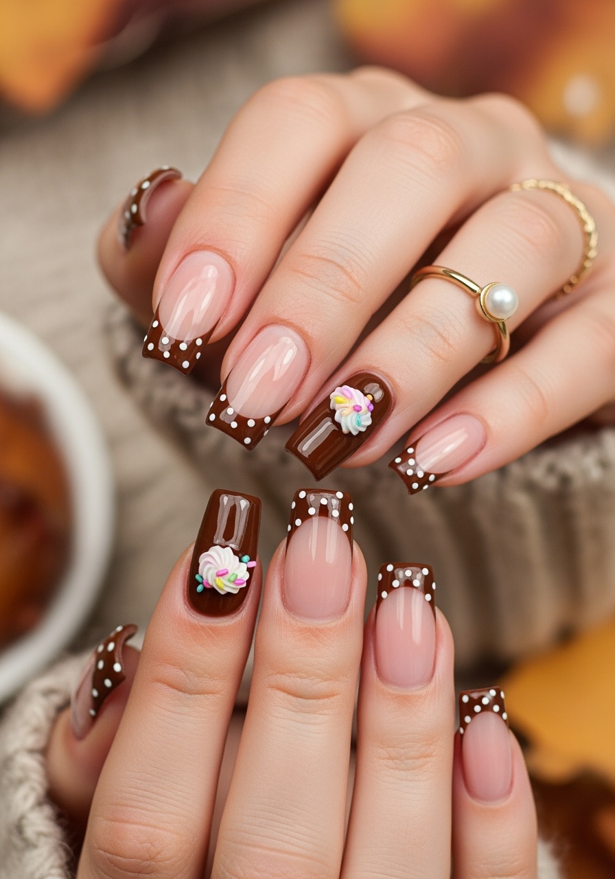 Chocolate French Tips