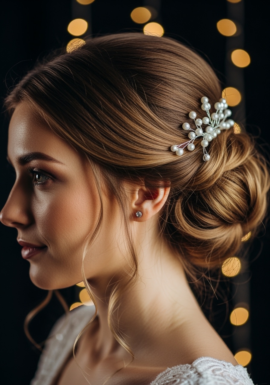 Romantic Low Chignon