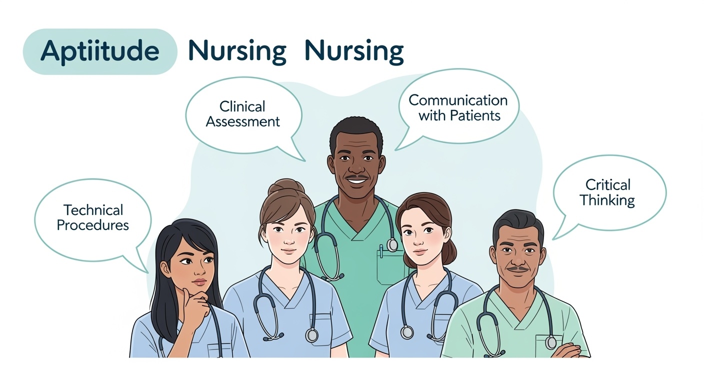 Nursing Aptitude Concept Illustration