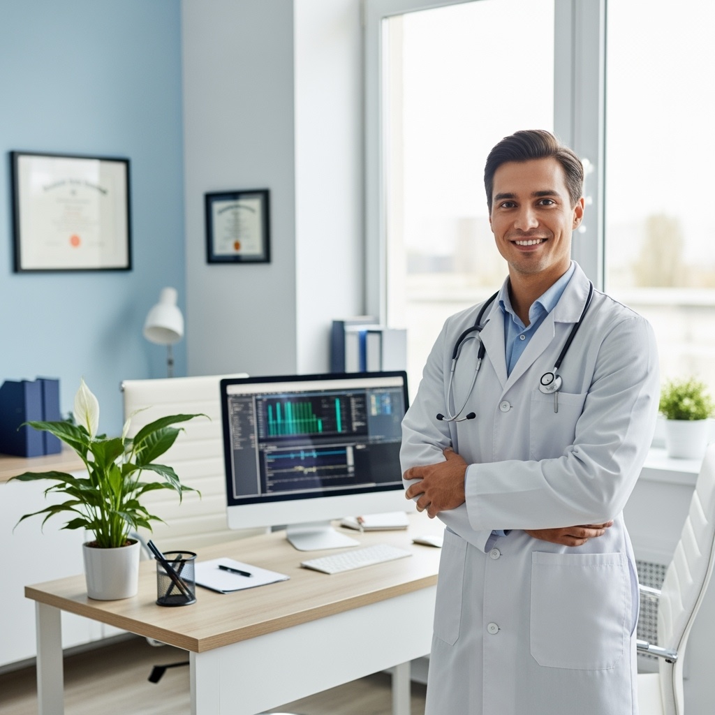 Professioneller Arzt