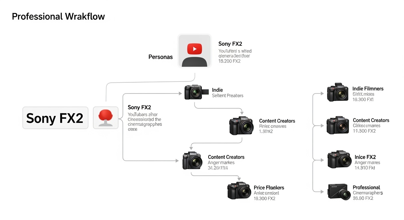 Sony FX2 Target Audience Decision Tree