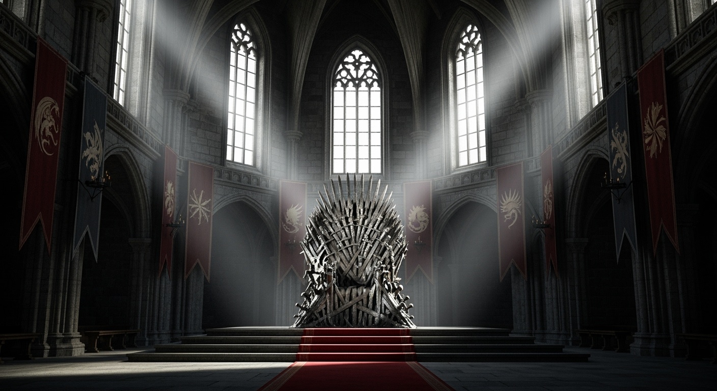 Железный трон из сериала Игра престолов