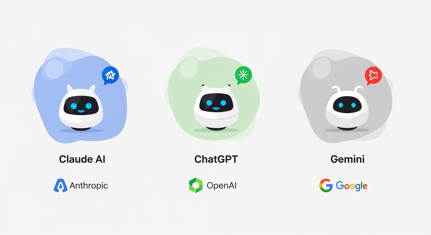 Confronto Claude vs ChatGPT vs Gemini