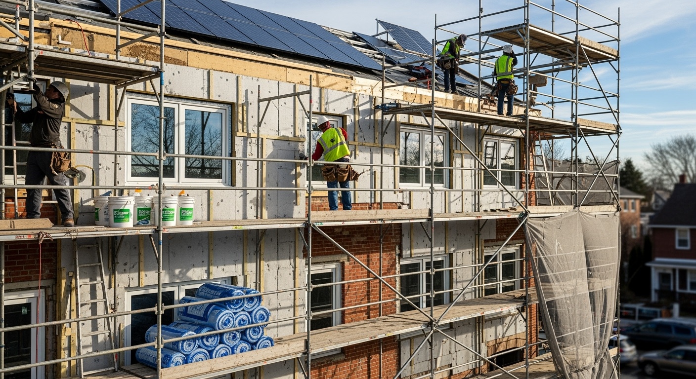 Travaux de rénovation énergétique